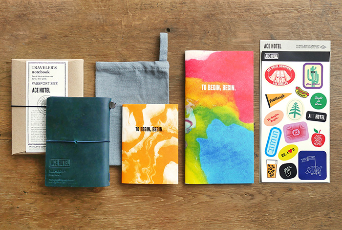 The 4th collaboration between Ace Hotel and TRAVELER'S COMPANY 
