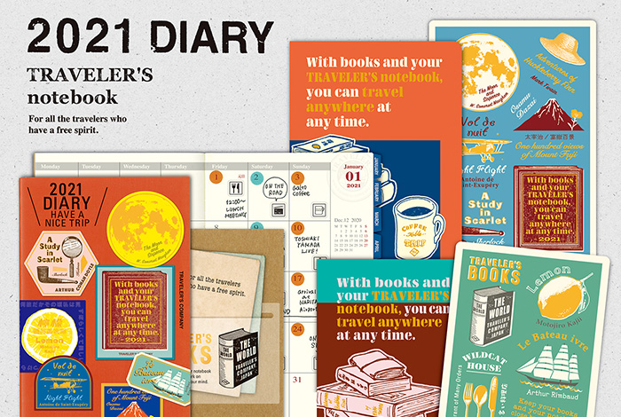 TRAVELER'S notebook 2021 DIARY | TRAVELER'S COMPANY