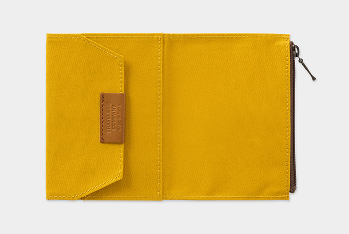 Cotton Zipper Case Mustard / コットンジッパーケース マスタード Cotton Zipper Case Mustard / コットンジッパーケース マスタード