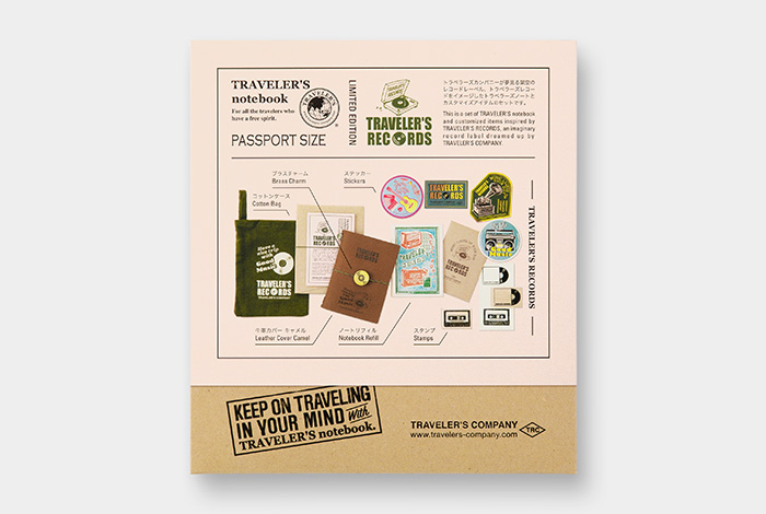 トラベラーズノート 限定セット レコード / TRAVELER'S notebook ...