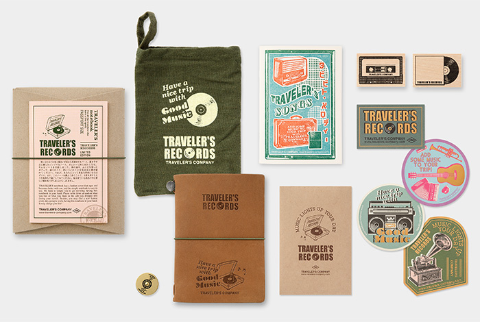 トラベラーズノート 限定セット レコード / TRAVELER'S notebook ...