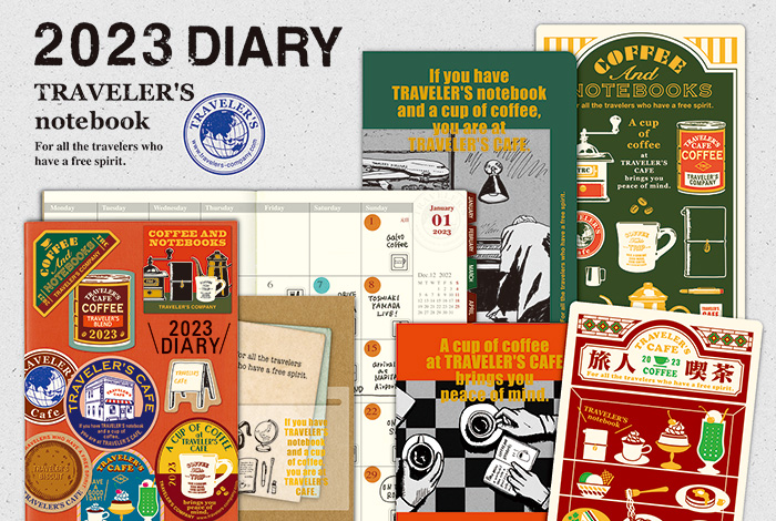 TRAVELER'S notebook 2023 DIARY | TRAVELER'S COMPANY