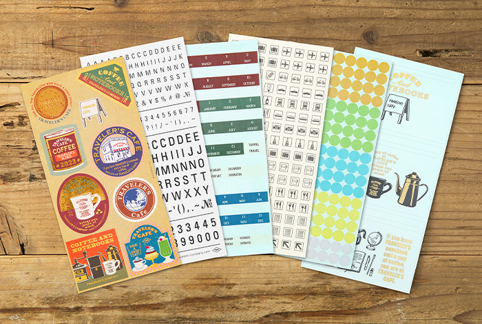 Customized Sticker Set 2023 カスタマイズシール | TRAVELER'S COMPANY Customized Sticker Set 2023 カスタマイズシール | TRAVELER'S COMPANY