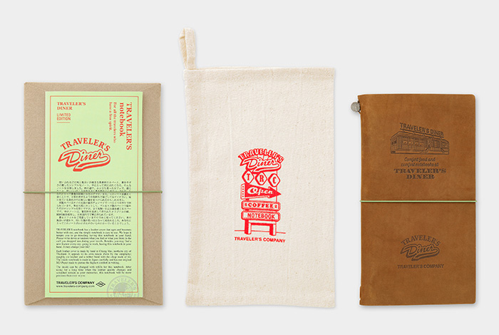 TRAVELER'S notebook Limited Set TRAVELER'S DINER | TRAVELER'S COMPANY