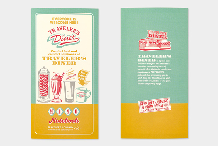 TRAVELER'S notebook Limited Set TRAVELER'S DINER | TRAVELER'S COMPANY