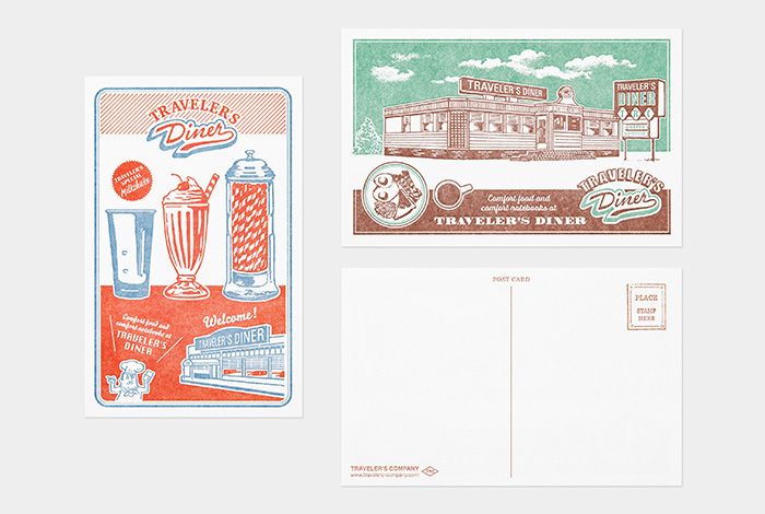 TRAVELER'S notebook Limited Set TRAVELER'S DINER | TRAVELER'S COMPANY