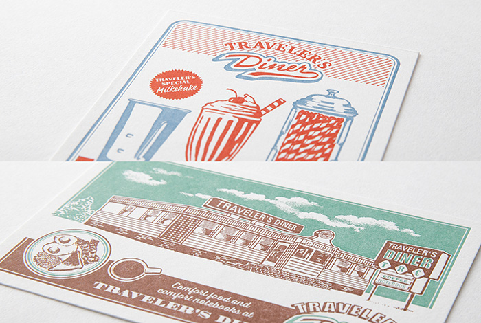 TRAVELER'S notebook Limited Set TRAVELER'S DINER | TRAVELER'S COMPANY