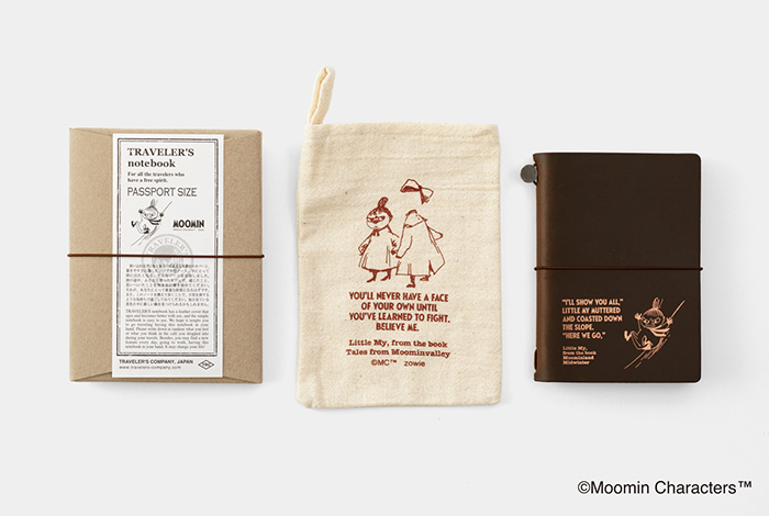 トラベラーズノート パスポートサイズ 限定セット MOOMIN リトルミイ