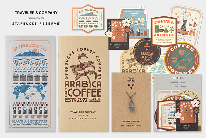 TRAVELER'S notebook for Starbucks Reserve® Roastery Tokyo 2023 TRAVELER'S notebook for Starbucks Reserve® Roastery Tokyo 2023