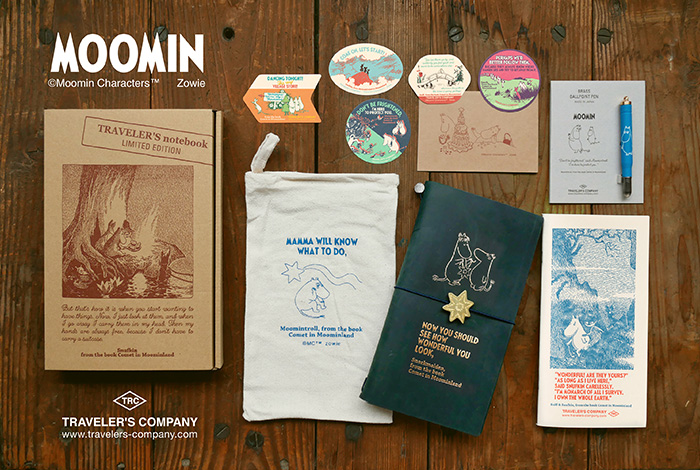 TRAVELER'S notebook Limited Set MOOMIN from the book Comet in