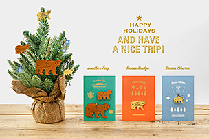 クリスマス限定 レザータグ＆ブラスバッジ＆チャーム【11月12日発売】